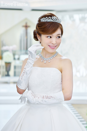 着用イメージ グローブ ウエディング 結婚式