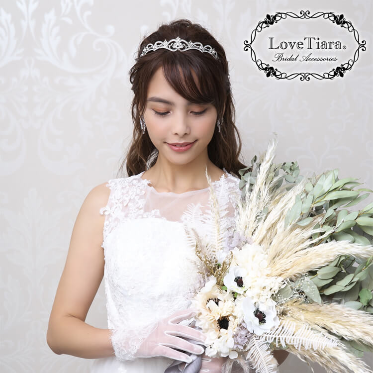 着用イメージ ティアラ ウエディング 結婚式