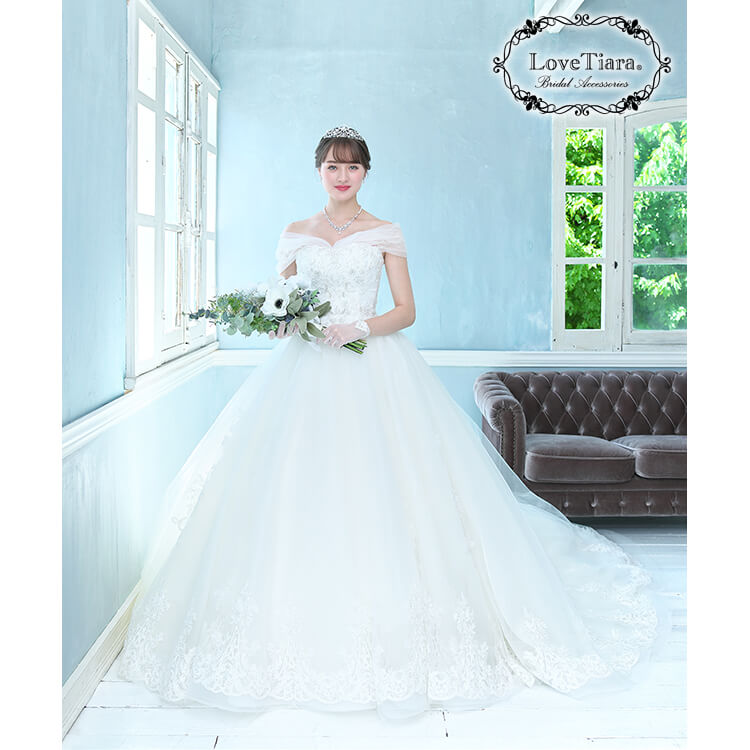 着用イメージ ティアラ ウエディング 結婚式