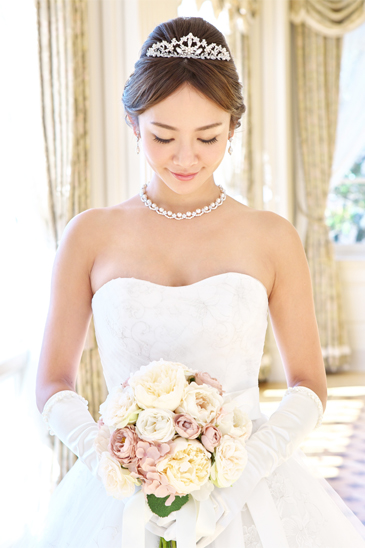 着用イメージ ティアラ ウエディング 結婚式