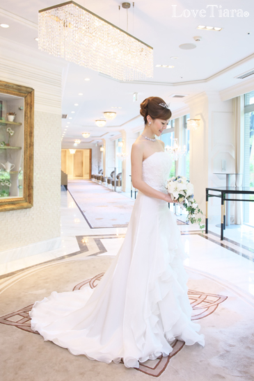 着用イメージ ティアラ ウエディング 結婚式