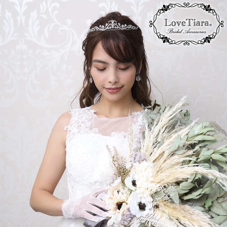 着用イメージ ティアラ ウエディング 結婚式
