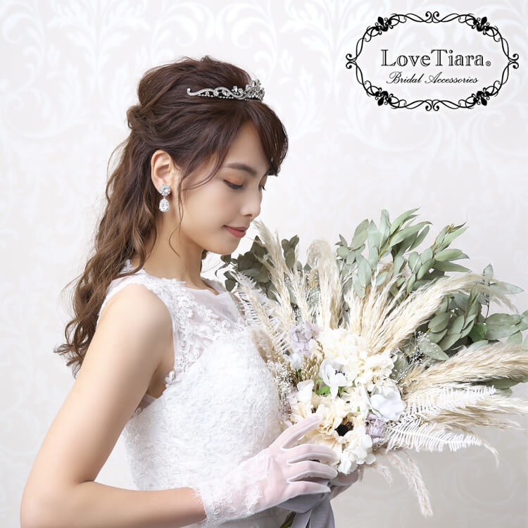 着用イメージ ティアラ ウエディング 結婚式