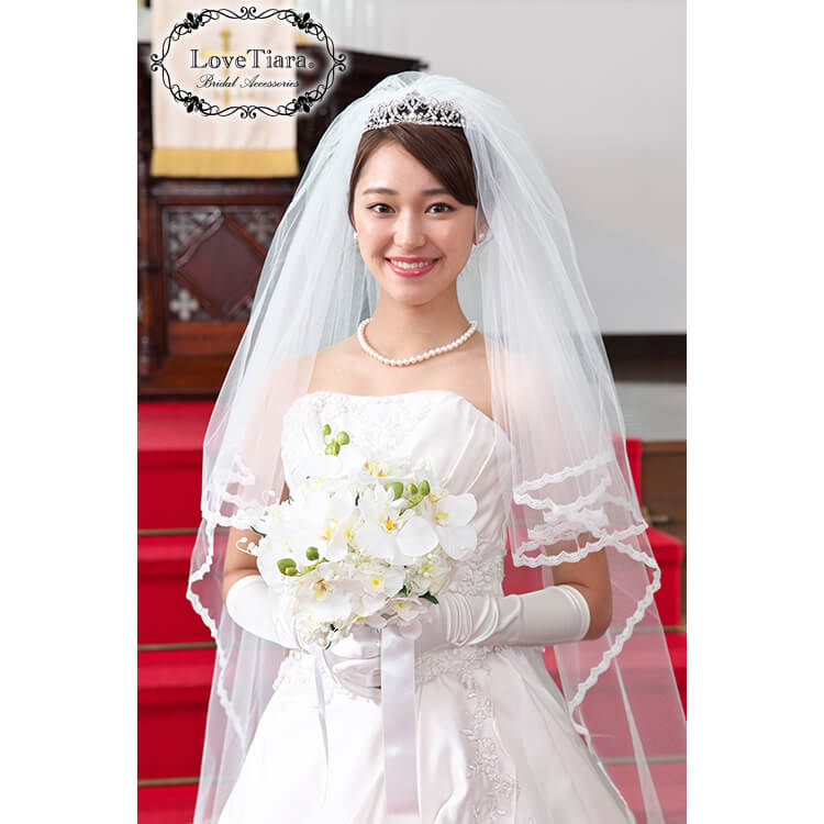 結婚式 ブライダル サテングローブ チュールベール | hartwellspremium.com