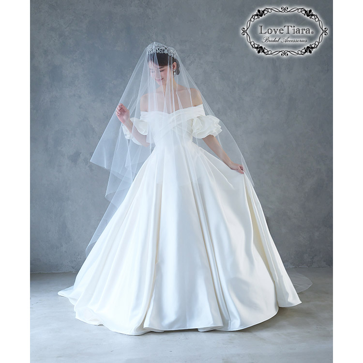 ベール　ウエディング　ブライダル　結婚式