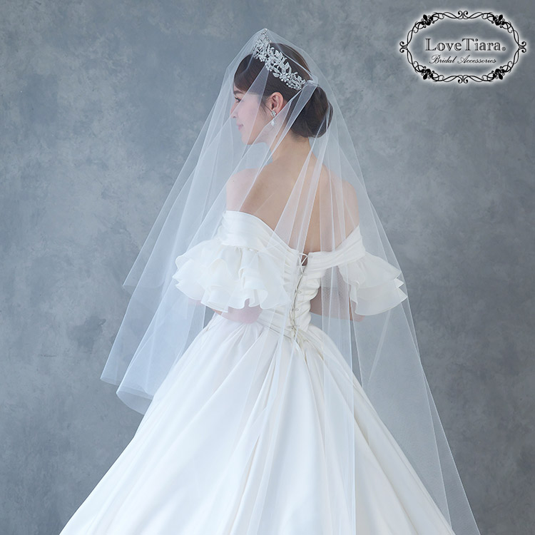 ベール　ウエディング　ブライダル　結婚式