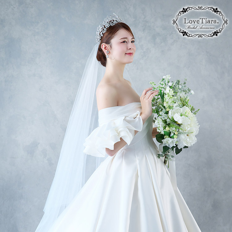 ベール　ウエディング　ブライダル　結婚式