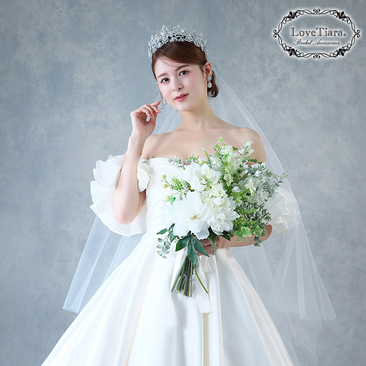 ベール　ウエディング　ブライダル　結婚式