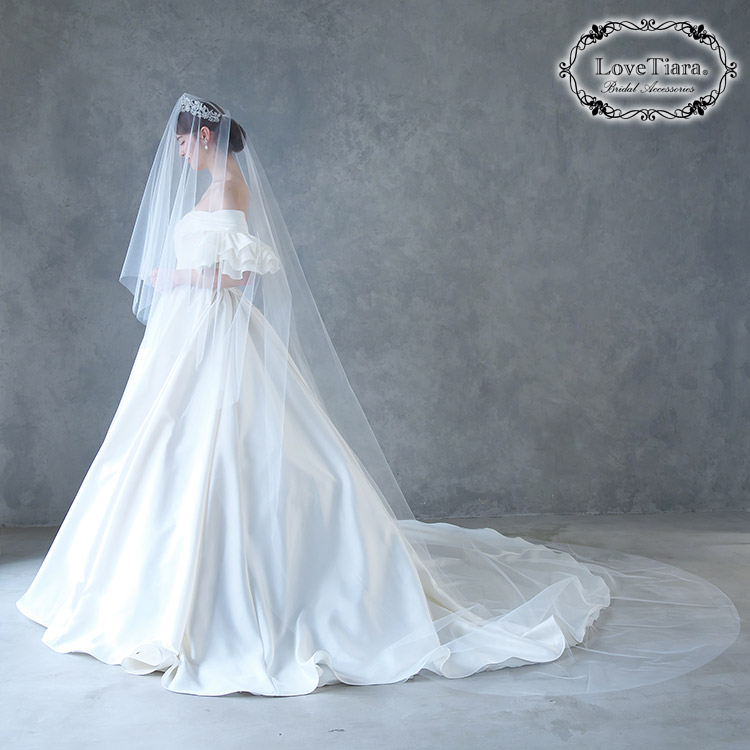 ベール　ウエディング　ブライダル　結婚式