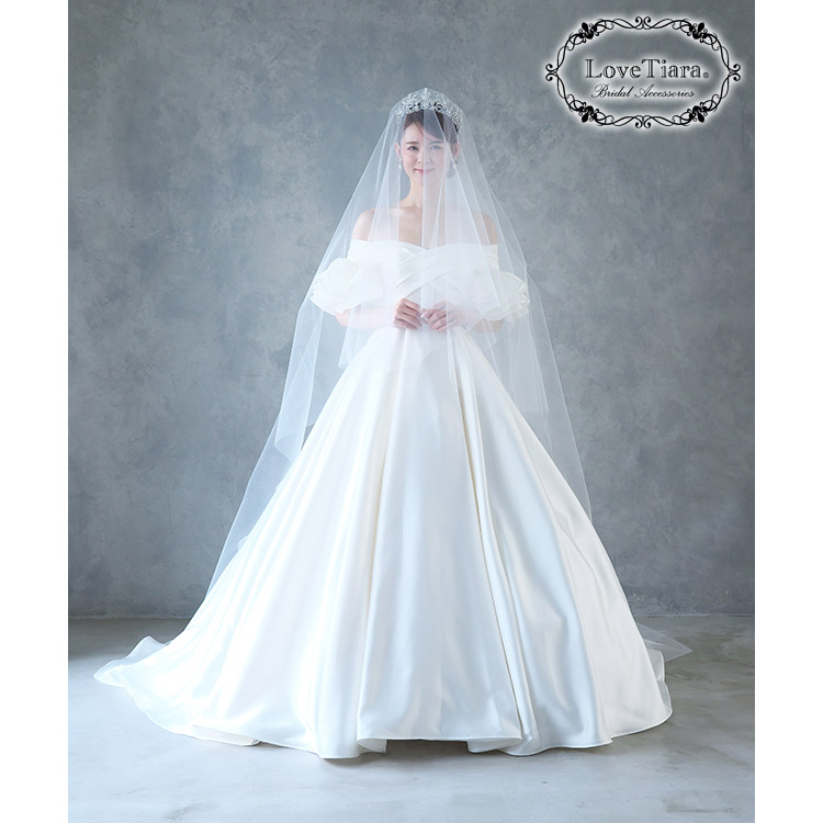 ベール　ウエディング　ブライダル　結婚式