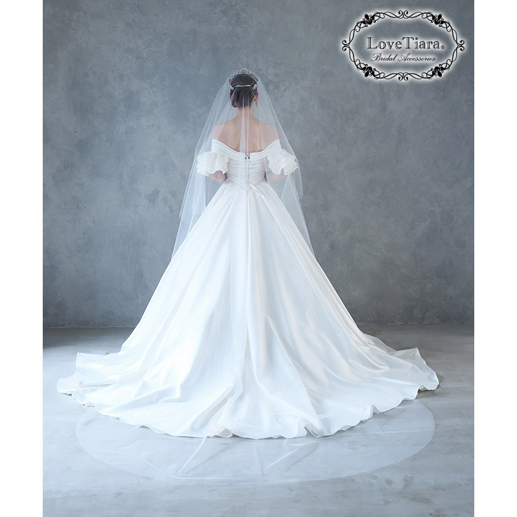 ベール　ウエディング　ブライダル　結婚式