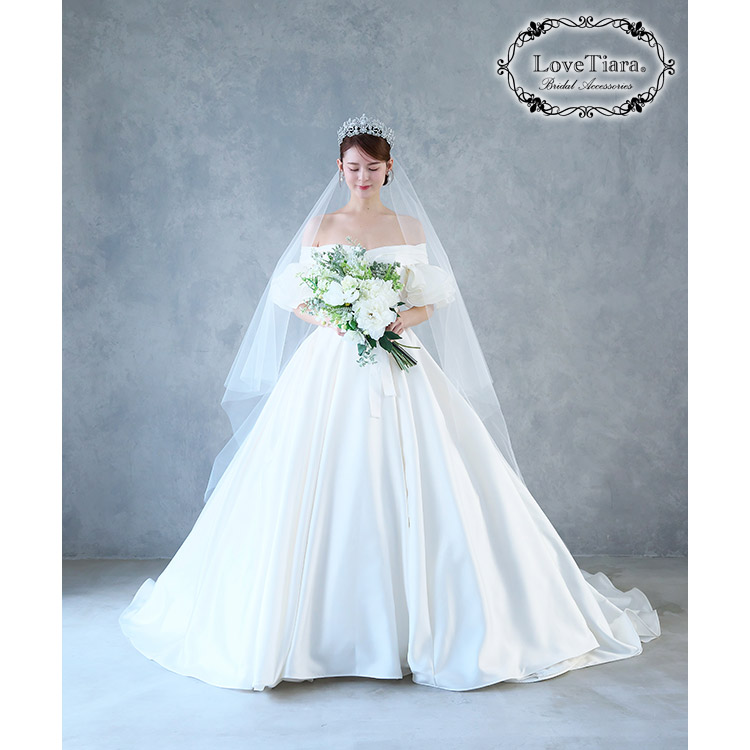 ベール　ウエディング　ブライダル　結婚式