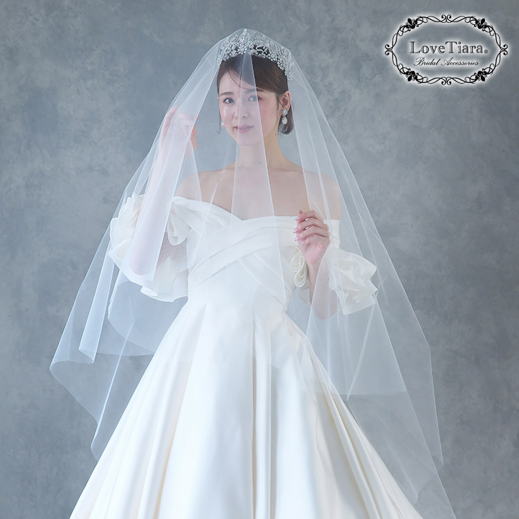 ベール　ウエディング　ブライダル　結婚式