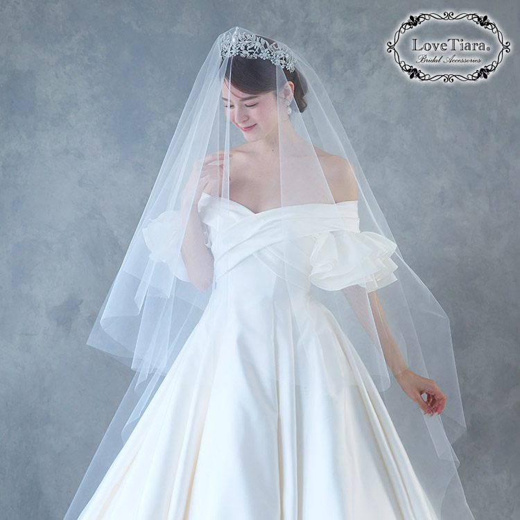 ベール　ウエディング　ブライダル　結婚式