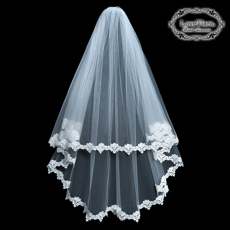 ベール　ウエディング　ブライダル　結婚式