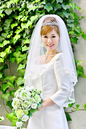 ベール　ウェディング　ブライダル　結婚式