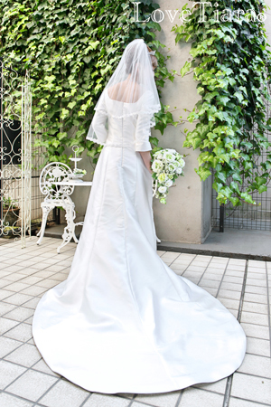 ベール　ウェディング　ブライダル　結婚式