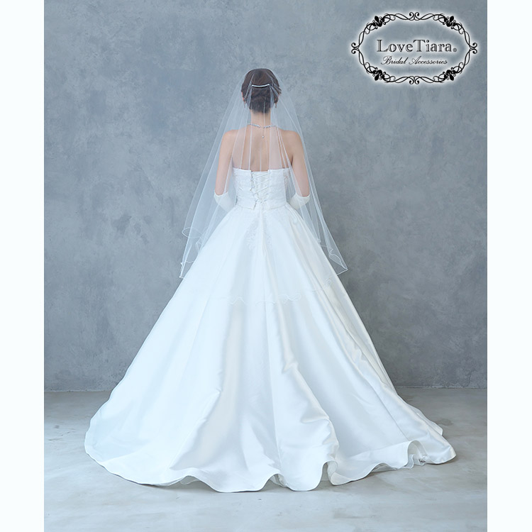 ベール　ウエディング　ブライダル　結婚式