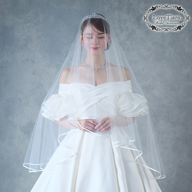 ベール　ウエディング　ブライダル　結婚式