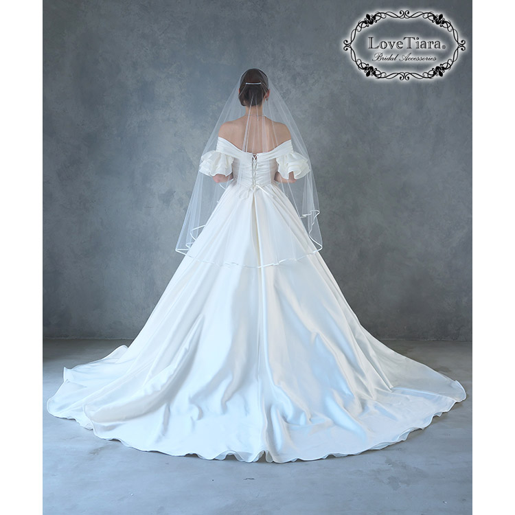 ベール　ウエディング　ブライダル　結婚式