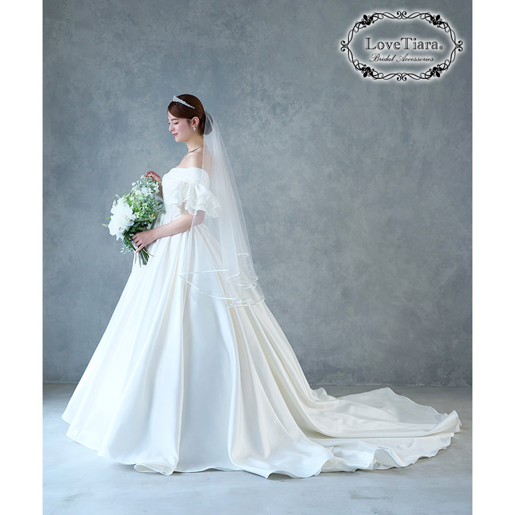 ベール　ウエディング　ブライダル　結婚式