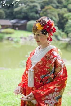 和装髪飾り　ウェディング　ブライダル　結婚式